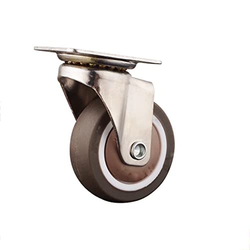Roulette pivotante en caoutchouc pour supprimer les rayures de meuble sur sol