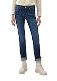 Skinny-Fit-Jeans mit hoher Taille und engem Bein unten