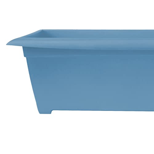 Bloem Dayton Large Window Deck Box Planter 27" Blue (Daydb2771) #TOP6