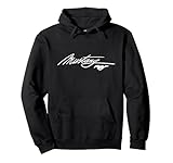 Mustang Script Logo Pullover Hoodie