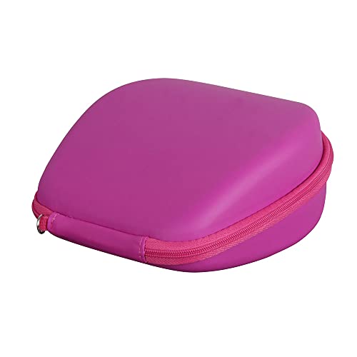Hermitshell Travel Case Fits Shopkins/Barbie/Hello Kitty/Monster High/Supergirl Large Kids Safe Over The Ear Headphone (Hot Pink) #TOP3