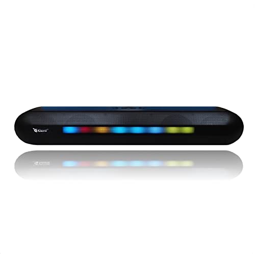 Enceinte-Bluetooth-50-avec-Lumieres-LED-Wireless-Haut-Parleur-Portable-Barre-de-Son-LED-Speaker-pour-Smartphones-Tablettes-Computers-Laptops-Art-Tech-Lab-noir 31vbVf7RKNL Fil'Orient