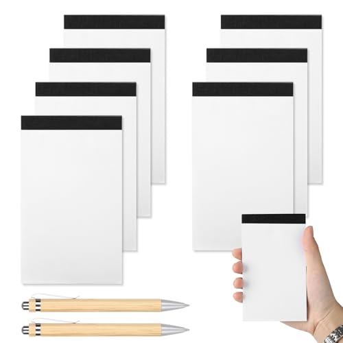 Applicazione versatile: questi blocchi portatili sono adatti per una vasta gamma di applicazioni, come ad esempio per lavori d'ufficio, come diario, liste delle cose da fare, appunti in studio o come supporto per la memoria nella vita quotidiana. Sono utili sia per scopi professionali che privati e offrono un modo semplice per catturare pensieri e compiti ovunque.