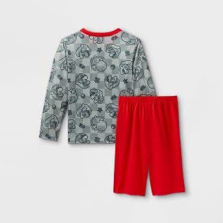 SUPER MARIO Boys' Jersey 2pc Pajama Set2