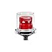 Hazardous Warning Light, LED, Red, 24VAC/DC