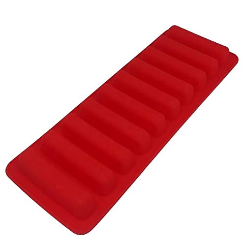 Forma Gelo Palito Cilíndrico Silicone Garrafas 10 Cavidades