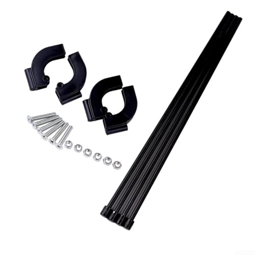 Camping Wagon Cart Trolley Roof Support Rod, Wagon Cart Trolley Roof Rod, Fiberglass Portable Wagon Cart Trolley Mount Bracket