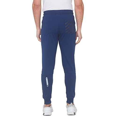 Image of Spykar Men's Slim Fit Track Pants