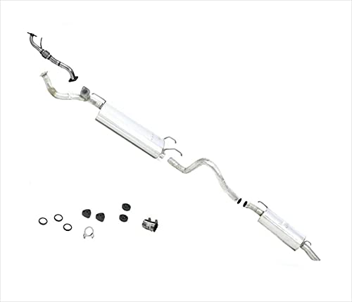 Muffler Resonator Exhaust Muffler System For Toyota