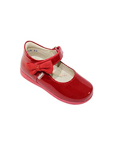 Catálogo de Calzado Coloso al mejor precio. 45 LEON Zapatilla Casual Vestir COLOSO NIÑA Rojo Charol 947CX06