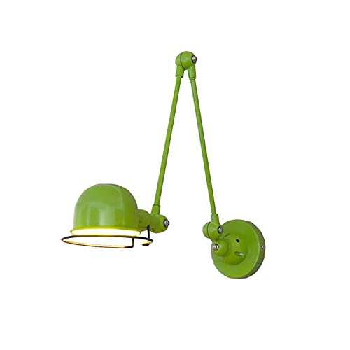 BOZHEN Applique Murale rétro réglable Murale en métal 27 Douilles câblées pour la Maison avec Bras Long dans Le loft Applique Murale Industrielle [Classe d'efficacité énergétique A ++] Cover