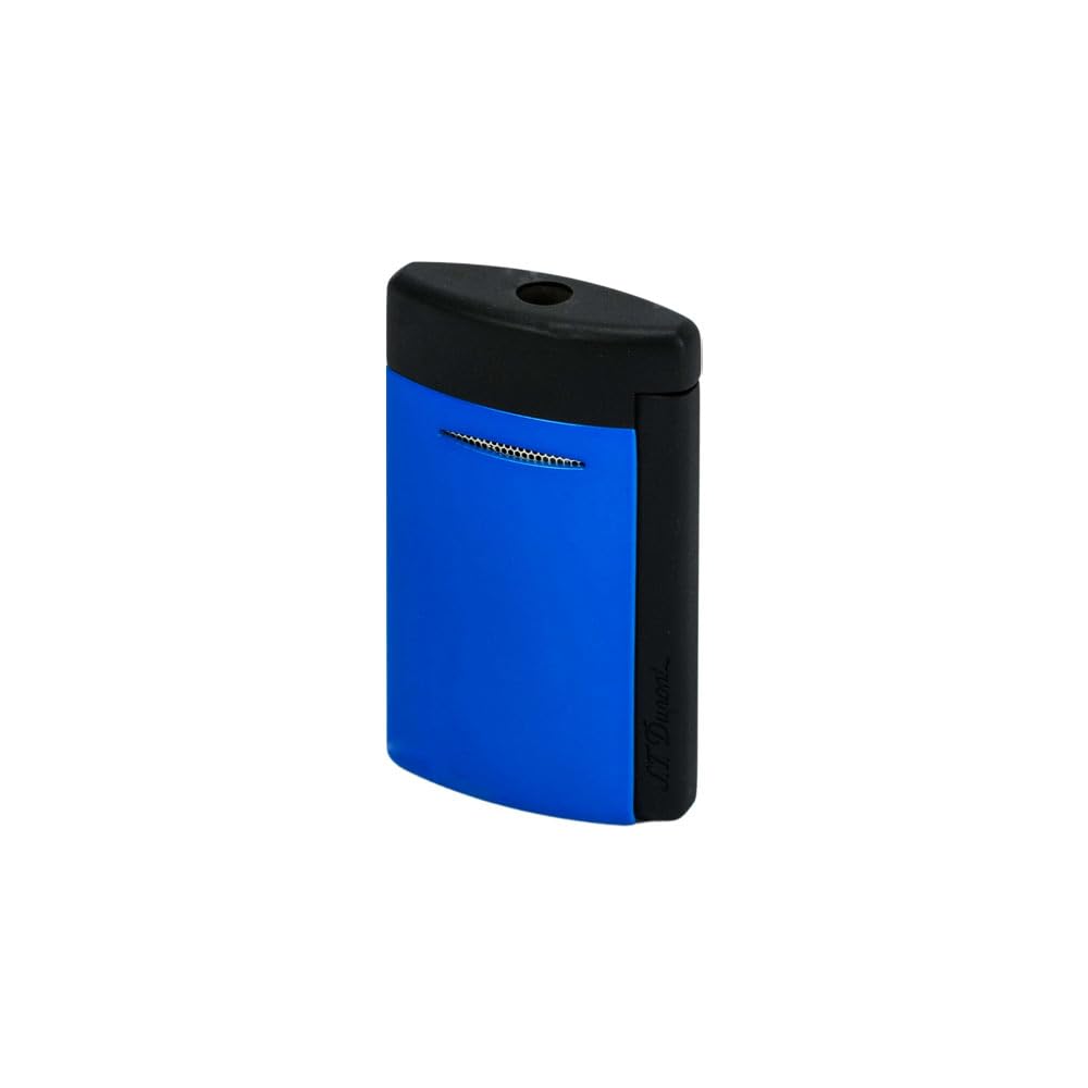 S.T. Dupont 010871 encendedor de soplete azul minijet moderno de metal