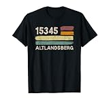 Das retro 15345 Altlandsberg Outfit ist ein tolles Geschenk für alle Einwohner der Gemeinde im Kreis Märkisch-Oderland in Brandenburg.