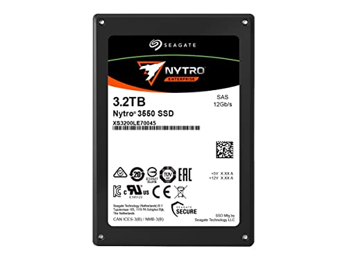 Seagate Nytro 3000 XS3200LE70045 3.20 TB �\���b�h�X�e�[�g�h���C�u - 2.5 �����^ - SAS [12Gb/s SAS] - �����g�p