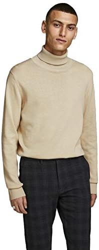 JACK & JONES Jjeemil Knit Roll Neck Noos Golf Mezczyzni