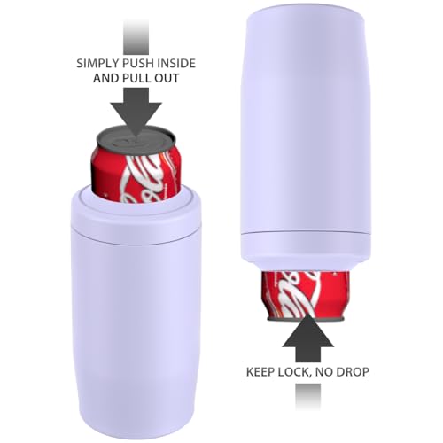 Image of Morefeel 4-in-1 Insulated Can Cooler for 12 oz Cans & Bottles