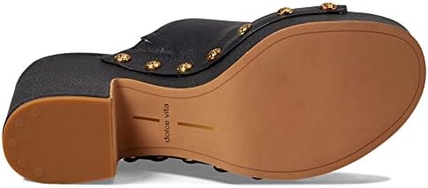 Dolce Vita Women's EMOL Platform, Black Leather, 6 | Image 2