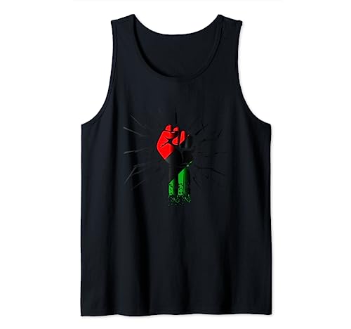 Black History Month Apparel BLM Pro Black Power Fist Tank Top