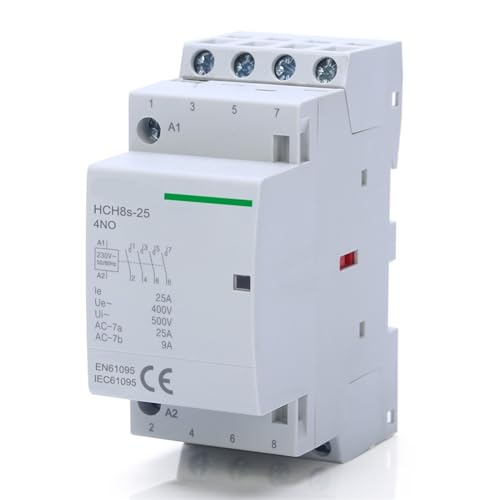 Contactor de CC HCH8s-25 para automatizar la iluminación del hogar 24V 3