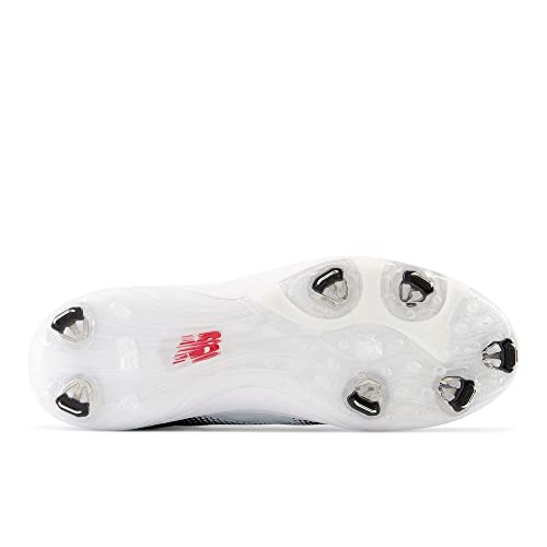 New Balance Men's FuelCell 4040 V7 Metal Baseball Shoe, Black/Optic White, 10 M