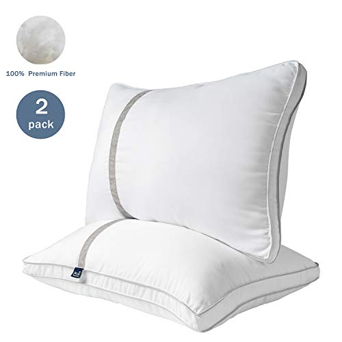 BedStory Pillows for Sleeping 2 Pack, Hotel Collection Down Alternative Bed Pillow Standard