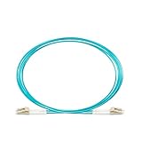 10 pièces 1/2/3/5 mètre LC/UPC-LC/UPC MM OM3 Duplex 2.0mm cordon de raccordement à fibres optiques cavalier for Center de Date/SFP/conversion de médias 10G