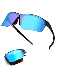 Black Frame Dazzling Ice Blue