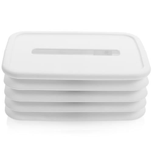 BEBEMOKO Elegant Decor Box Foldable Paper Box Silicone Tissue Storage Tissue Holder for Car Napkin Storage