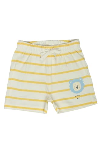 Image of Pantaloons Baby Kids 100% Cotton Printed Shorts | Regular Fit | Mid Rise Waist | Above Knee Length