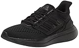 adidas Women's EQ21 Running Shoe, Black/Black/Black, 9