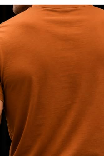 Image of Parcel Yard Men's Cotton Rich Solid Polo Tshirt | Collar Tshirts | Half Sleeves | Plain-Regular Fit