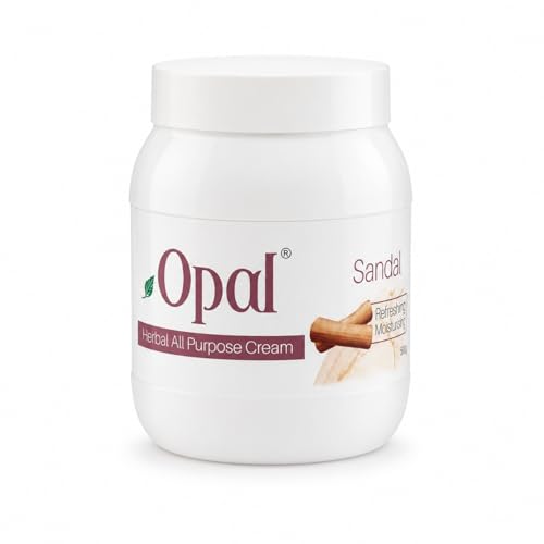 Image of OPAL Sandalwood Herbal All Purpose Cream for Deep Nourishing & Refreshing Moisturizing Cream - Hydrating & Revitalizing Skin Care Cream All Skin Types - 800gm