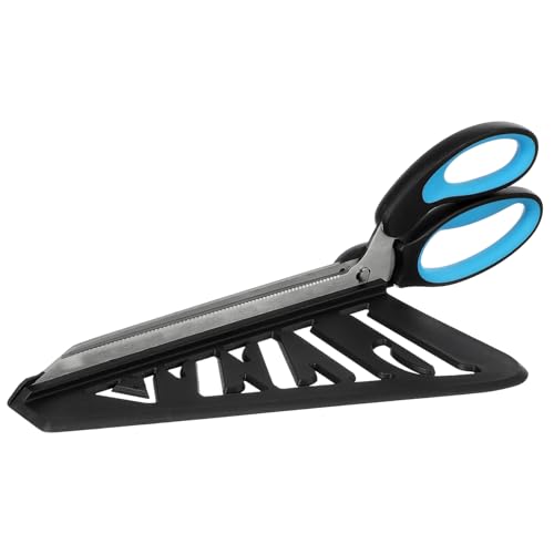 Cabilock 1 Pieza Tijeras para Pizza Inoxidable con Desmontable Accesorio de Cocina Multifuncional Color Azul