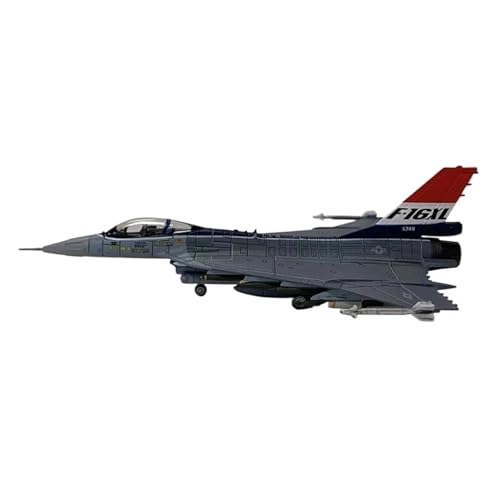 Modelo F16XL a escala 1/144 en aleación azul coleccionable