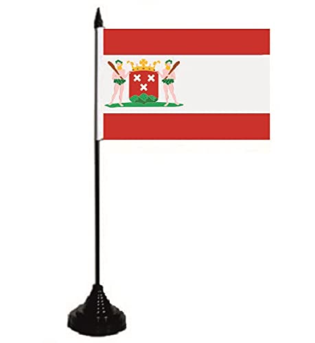 U24 Bandiera da tavolo Bergen op Zoom (Paesi Bassi), 10 x 15 cm