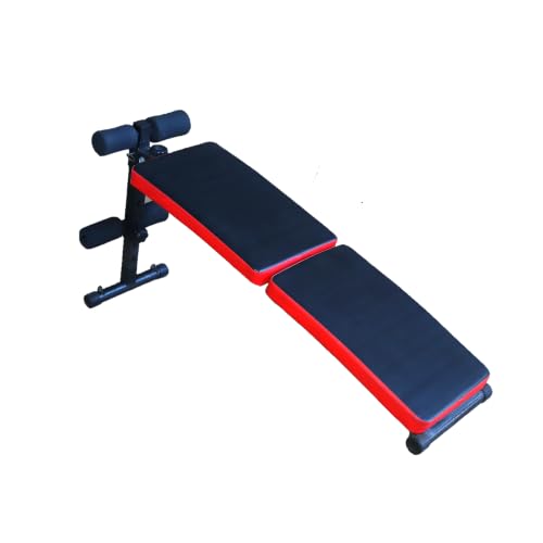 Multi-Position Adjustable Utility Bench for Home Gym Weightlifting and Strength Training, Sit-up Chair Collapsible Design