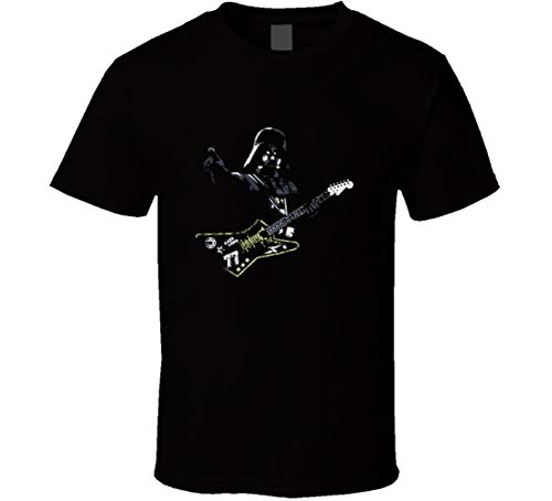 Darth Vader T-shirt humoristique pour guitare Noir - Noir - Large Cover