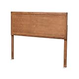 Baxton Studio Alan Modern and Contemporary Transitional Ash Walnut Finished Wood Queen Size Headboard