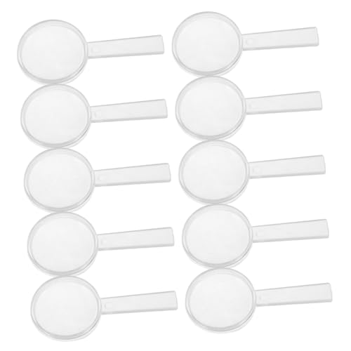 KONTONTY 10pcs Portable Handheld Magnifier for Boy Girl Lens Optical Instrument for Nature Exploration and Science Learning Activities Toy for Young Explorers