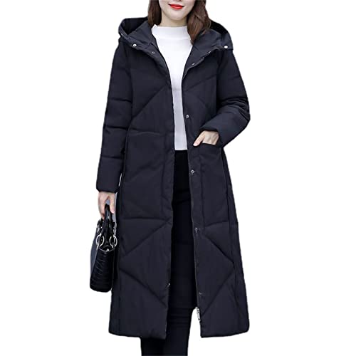 Manteau chaud thicken grande taille veste longue contre le froid