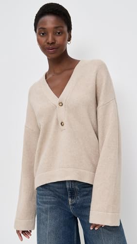 Faherty Women's Jackson V Neck Popover2