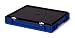 Produktbild Euro-Transport-Stapelbox/Lagerbehälter, blau, mit schwarzem Verschlußdeckel, 400x300x61 mm (LxBxH), Wände u. Boden geschlossen, aus PPN