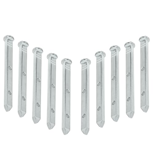900-21355-XCP5 Zinc Die Cast Window Replacement Pivot Bar 85 Series 3-3/16\", Tilt Sash Pivot Bar for Single and Double Hung Window, Pack of 10