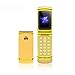 Mała mini klapka telefony komórkowe rosyjski przycisk telefon Bluetooth dialer klapka odblokowany tanie telefon komórkowy bez aparatu