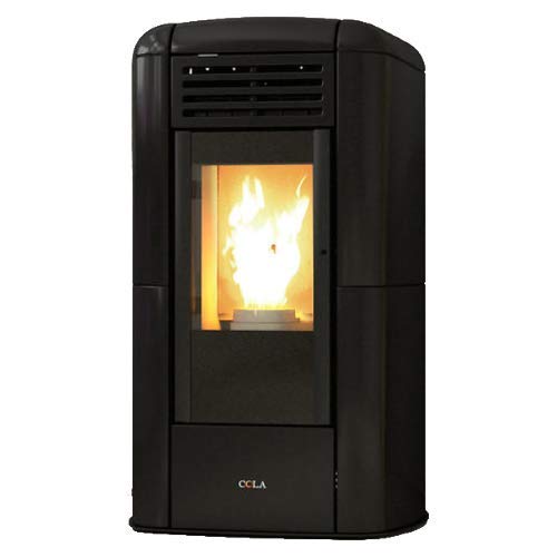 ANSELMO COLA, Stufa a Pellet Lory LA13W90Y, Nero