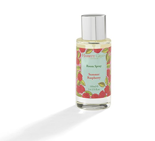 Image of Hassett Green London - Summer Raspberry - Room Mist Home Fragrance Spray - 100ml Glass Bottle