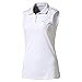 Puma Golf Women's Pounce Sleeveless Polo, Bright White, Small