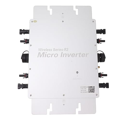 Inversor solar de conexión a red de 1400W fabricado en aleación de aluminio IP65 para azoteas