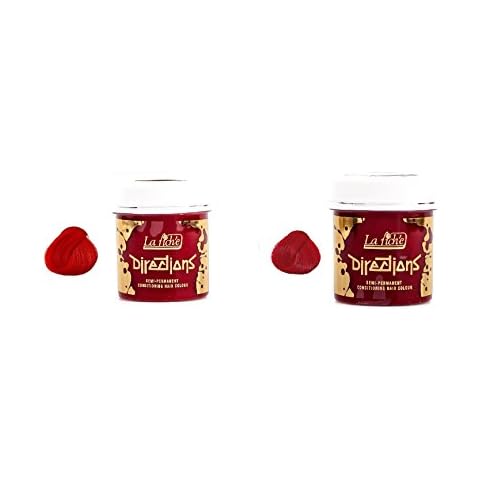 La Riche Directions Semi-Permanent Hair Colour Dye, Pillarbox Red & Poppy Red (2 Pack) Cover