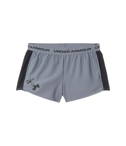 Under Armour Girls Tech Play Up Logo Shorts (Big Kid)